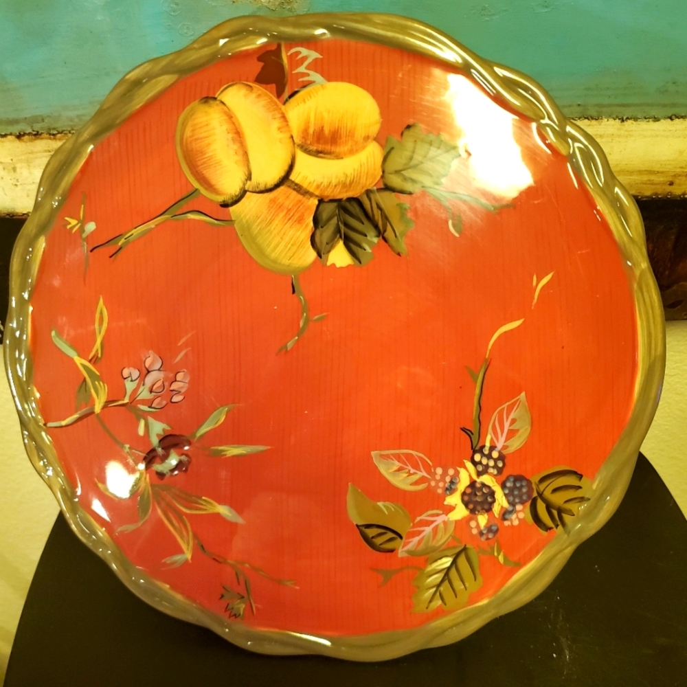 Tracy Porter The Ocatavia Hill Collection Cake Plate